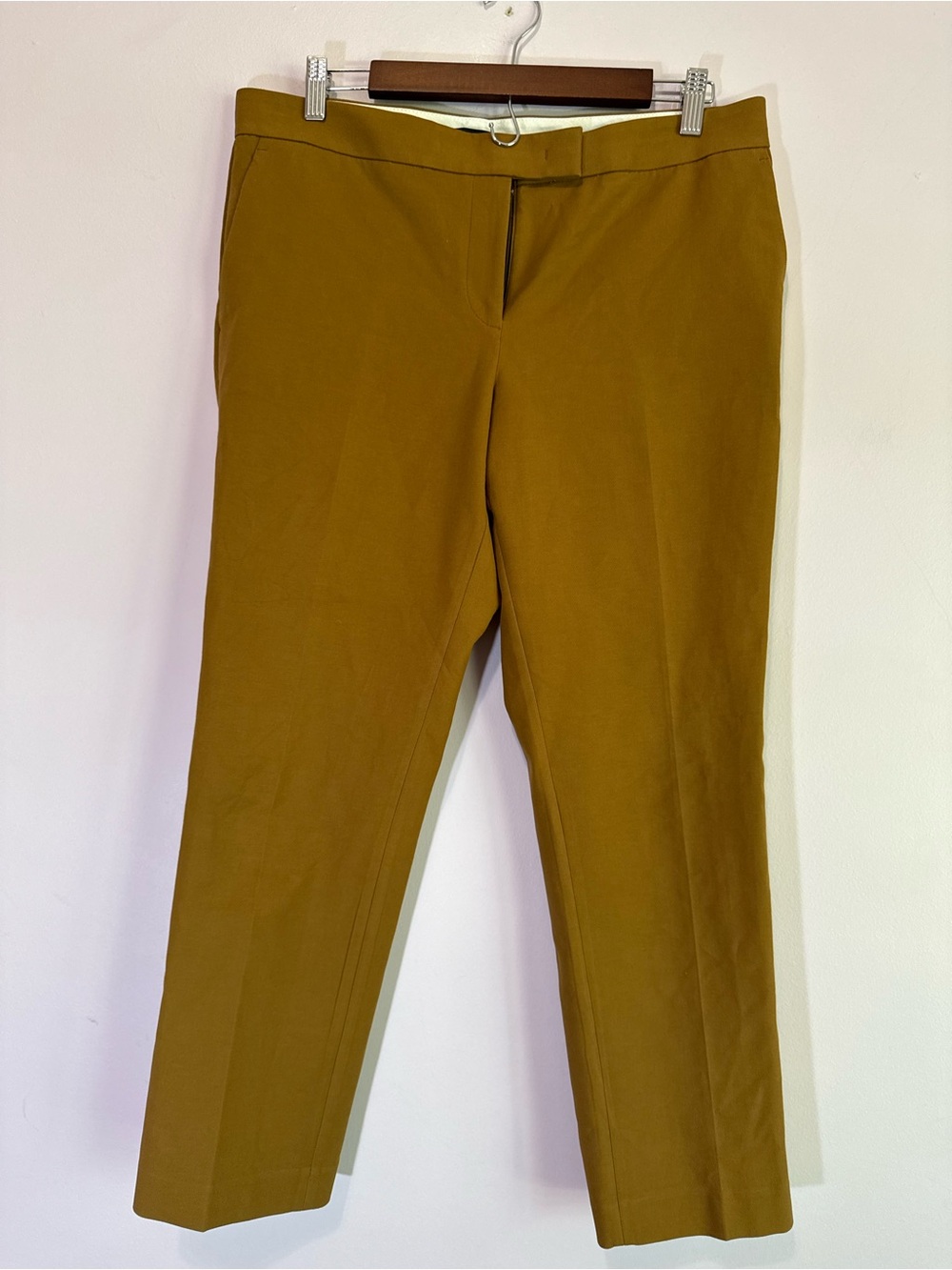 Ann Taylor Cropped Mid Rise Cropped Dress Trousers Pants Size 10 EUC